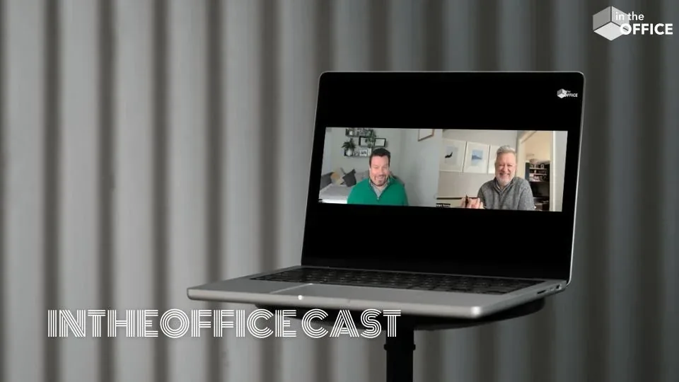 Still from intheOffice Cast, Episode 3 - What Problem Is Desk Booking Solving?